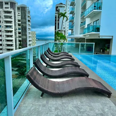 22f Infinitum En Bocagrande Vista Al Mar Apartamento Cartagena